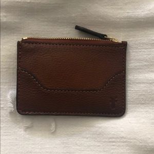 Frye brown leather wallet